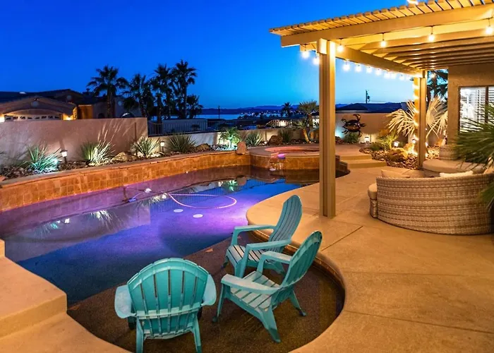 Lakeside Entertainment Oasis With Heated Pool And Lake Havasu City