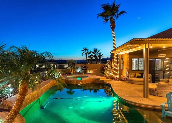 Ferienhaus Lakeside Entertainment Oasis With Heated Pool And