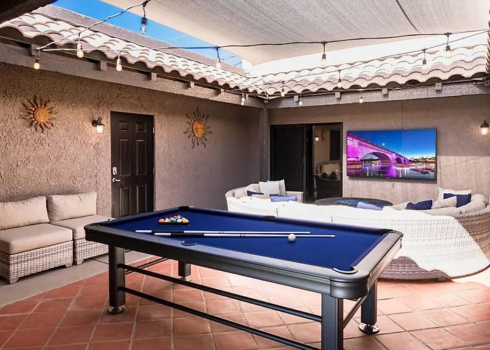 Ferienhaus Lakeside Entertainment Oasis With Heated Pool And *